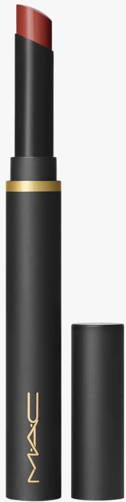 MAC Powder Kiss Velvet Blur Slim Kreminis Lipstick 877 Devoted To Chili, 2 g
