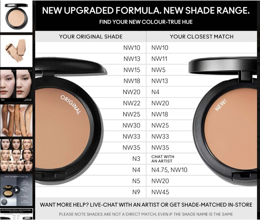 „Mac Cosmetics“ „Mac Studio Fix Powder Plus“ makiažo pagrindas NW15 12 g