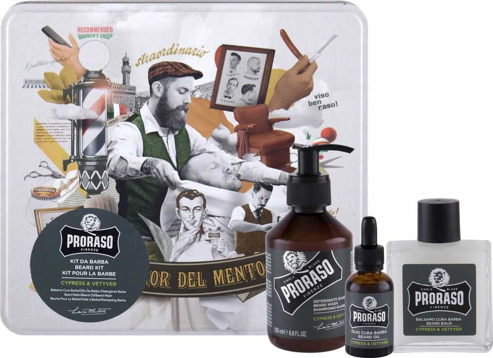 Proraso Barzdos priežiūros rinkinys Cypress & Vetyver