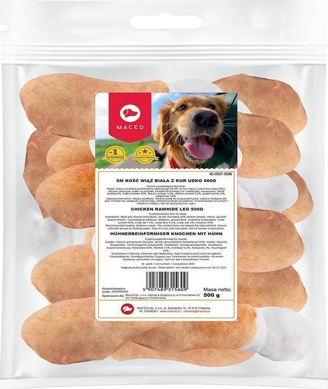 Maced MACED SM Kość wiązana balta su vištiena Udko 500g