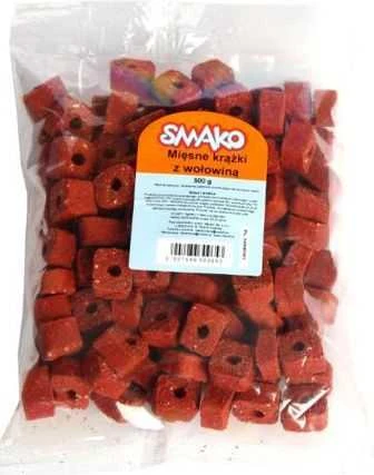 MACED Mėsos diskai su jautiena šuniui- 500g