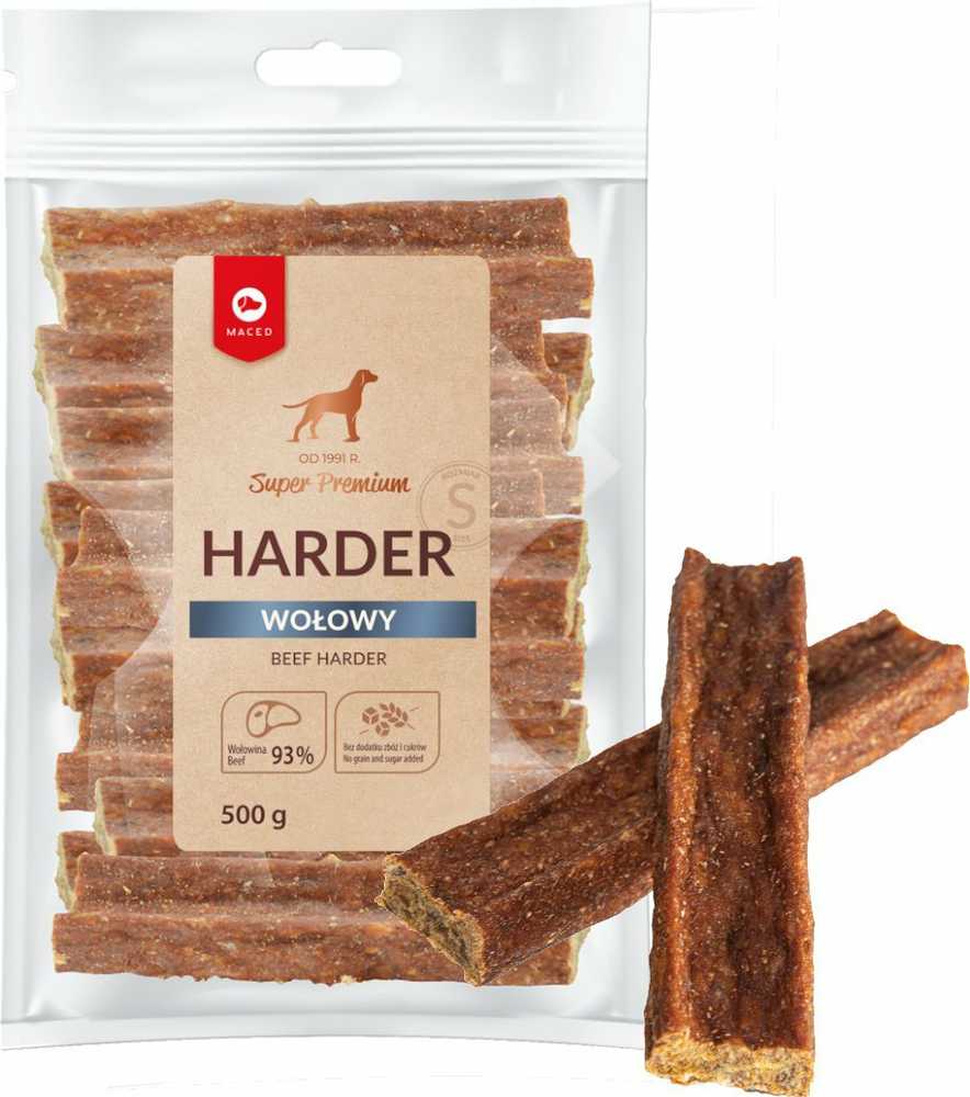 Maced Skanėstas KIETINTA JAUTIENA - Dydis S 500 G