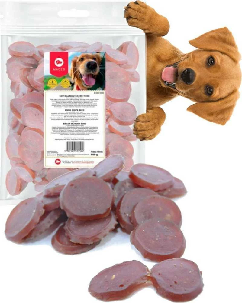 Šunų Skanėstai - MACED Anties Traškučiai 500g