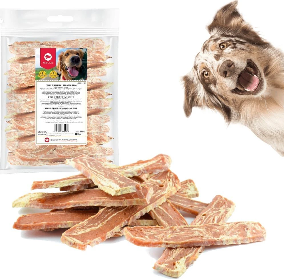 Maced Strips su antiena i dorszem 500g