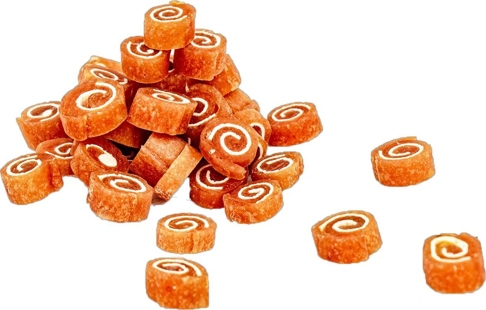 Maced Makaronuose troškinti sušiai su vištiena ir žuvimi 500g