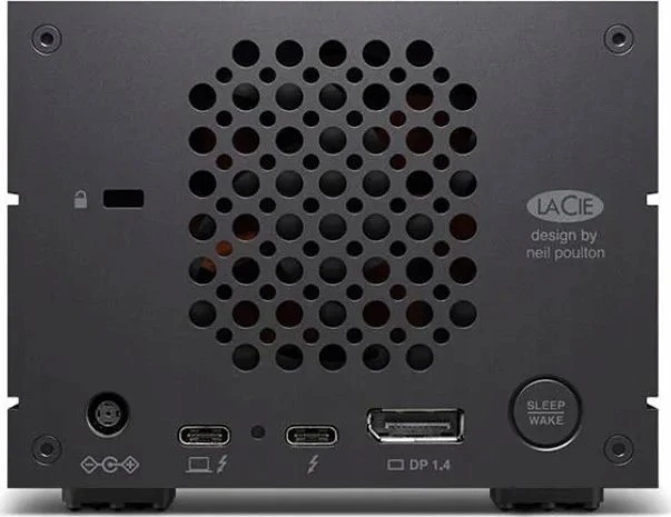 Kietasis diskas LaCie 2big Dock V2 USB-C 40TB Thunderbolt 3 USB 3.2