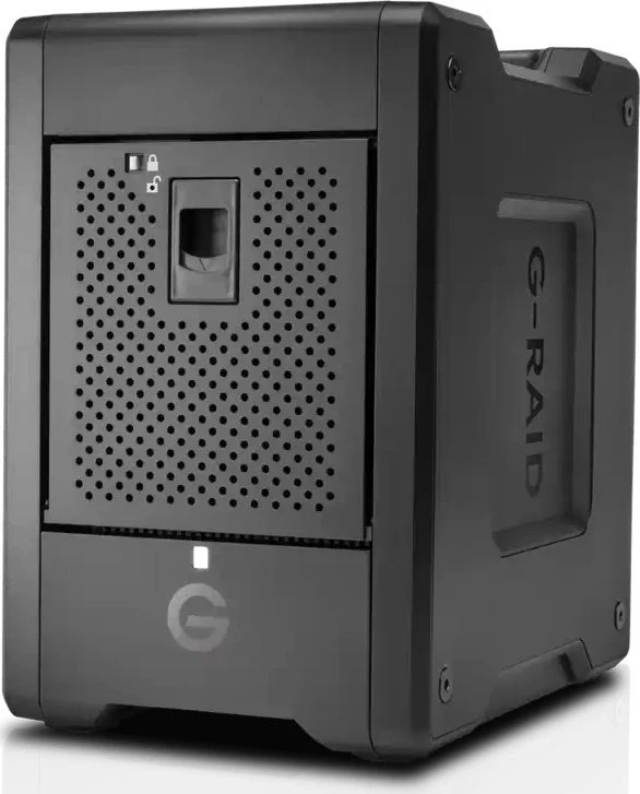 Serveris „SanDisk Professional G-RAID SHUTTLE 4“ 48 TB diskas