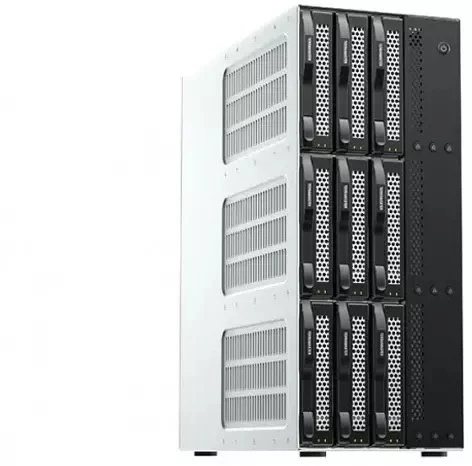TERRAMASTER D9-320 DAS pavarų dėžės korpusas, 9 lizdai