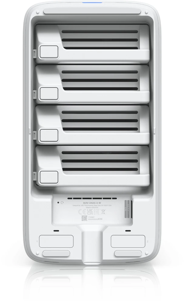 Serveris Macierz diskkowa Ubiquiti UNAS 4 NAS Desktop Cortex-A Cortex-A57 4 GB Baltas (UNAS-4-W)