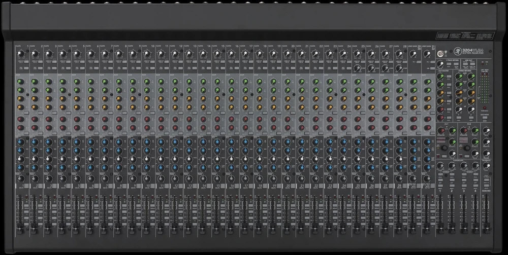 Garso pultas Mackie 3204VLZ4, 32 kanalai, 20 - 50000 Hz, juodas