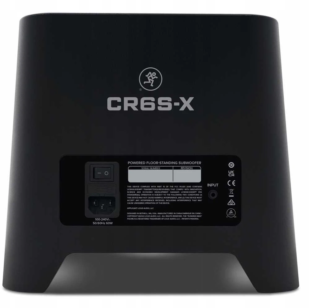 Mackie CR6S-X – aktyvus žemųjų dažnių garsiakalbis