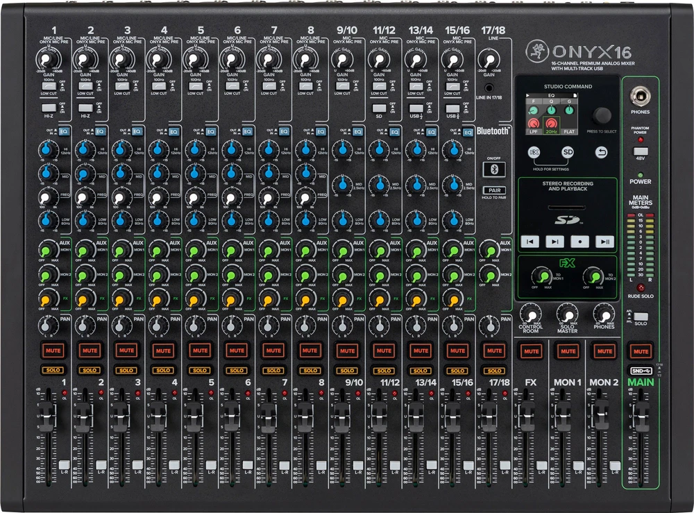 Mackie ONYX 16 - Maišytuvas audio