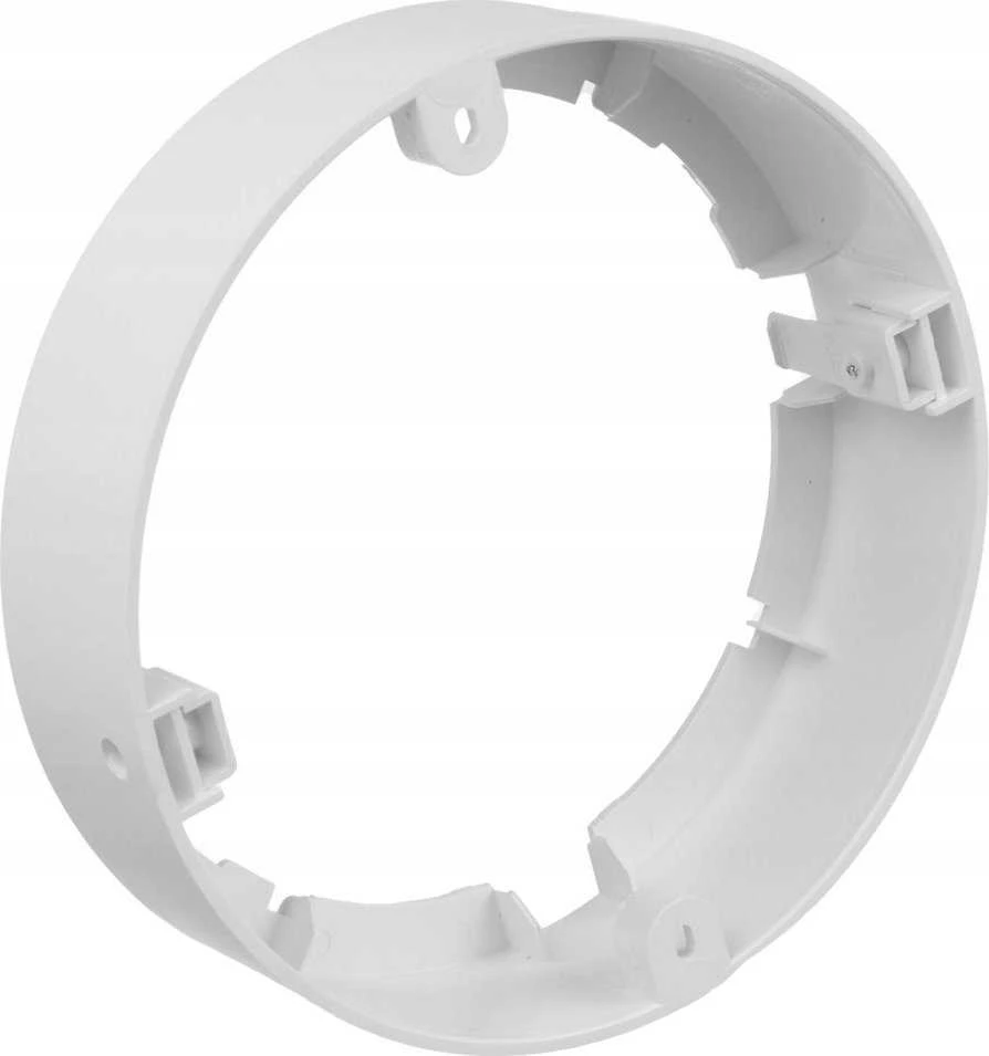 Lubinis šviestuvas „Maclean“ paviršinio montavimo adapteris, 18 W LED panelei, apvalus, 120 * 38 mm, MCE377 R