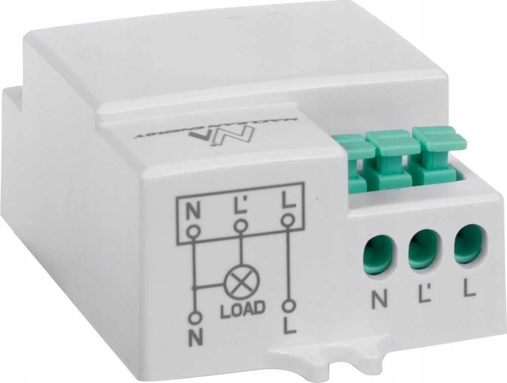 Mikrofalowy „Maclean“ mikrobangų judesio jutiklis, 8 m veikimo nuotolis, maksimali apkrova 1200 W, IP20, 5,8 GHz, MCE316