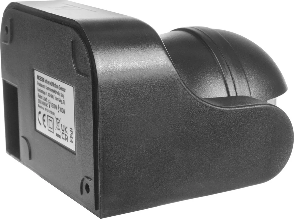 Judesio Detektorius - Maclean MCE358 GR Infraraudonųjų Spindulių PIR 12m IP44 Pilkas