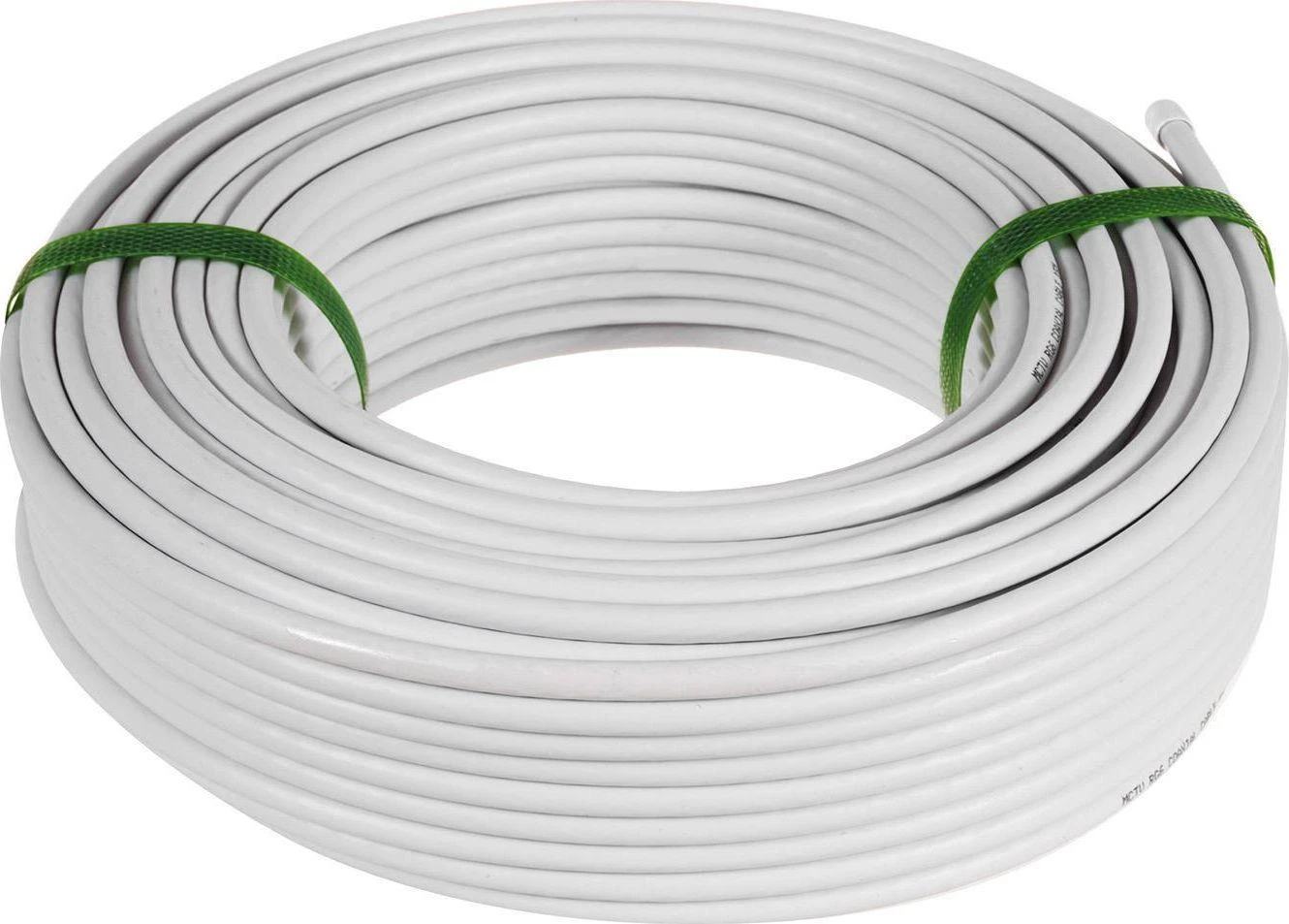 MACLEAN MCTV-471 Maclean MCTV-471 Kabelis bendraašis kabelis RG6 50M 1.02CU+4.8FPE+CU/P+32*0.12CU+6.8PVC