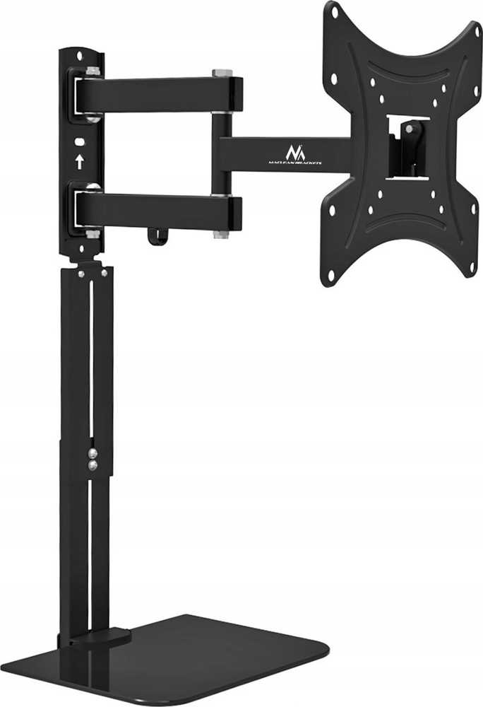 Laikiklis TV laikiklis/pakabukas su lentyna Maclean, vesa 200x200, 23"-43", 25kg, MC-771A