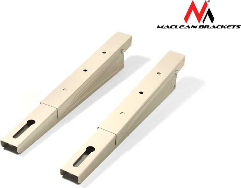 Laikiklis / wspornik klimatyzatora / pompy ciepła Maclean, ilgis ramienia 550mm, stal galwanizowana, do 200kg, MC-624