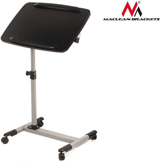 Maclean MC-671 Universal Portable Adjustable Nešiojamas kompiuteris Projektorius Desk Trolley Table