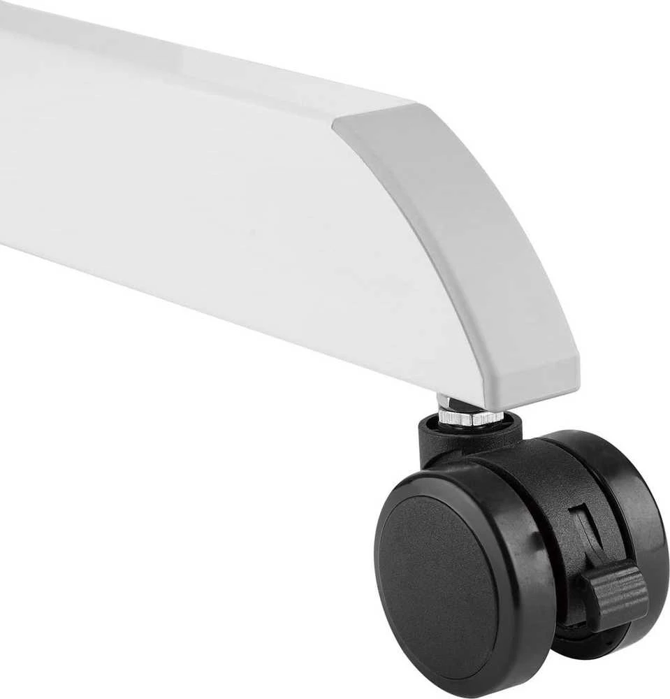 Reguliuojamo aukščio rašomasis stalas Maclean MC-892W, 113cm, baltas