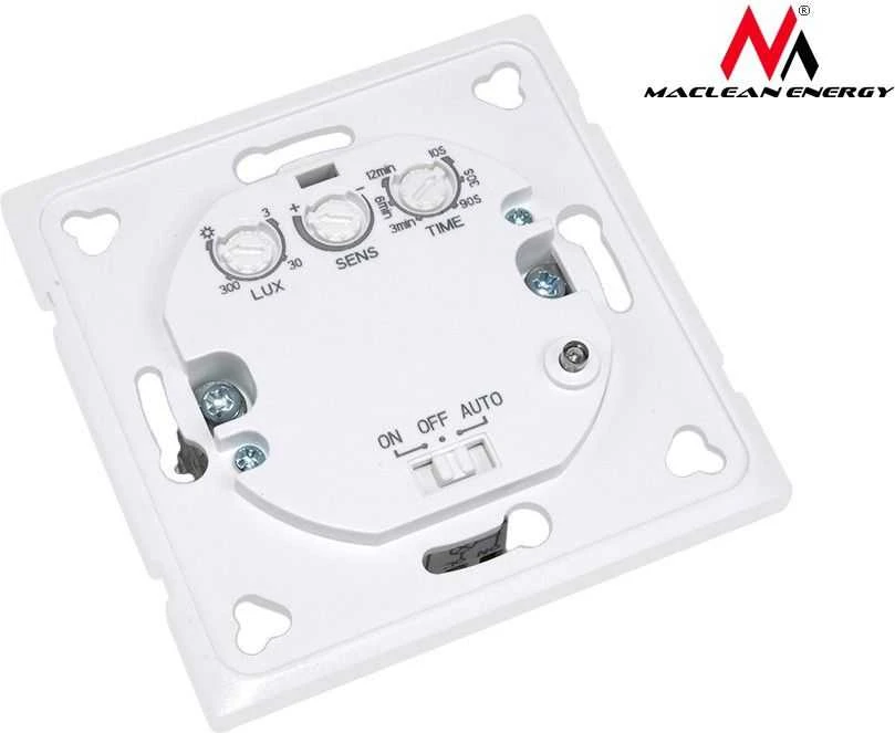 Maclean Mikrobangų judesio jutiklis MCE132 1200W diapazonui 5m-15m (MCE132)