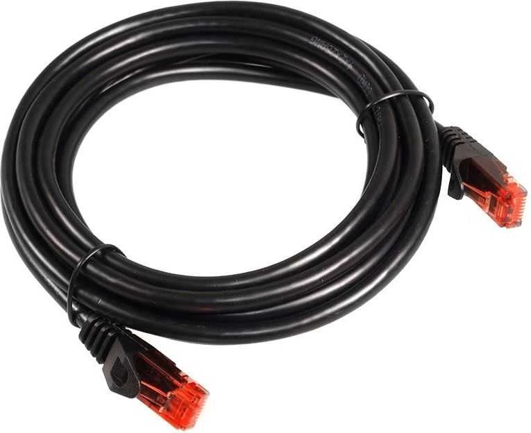 MACLEAN MCTV-741 Maclean MCTV-741 Patchcord UTP cat6 Kabelio kištukas-kištukas 20m juodas