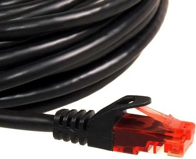 MACLEAN MCTV-741 Maclean MCTV-741 Patchcord UTP cat6 Kabelio kištukas-kištukas 20m juodas