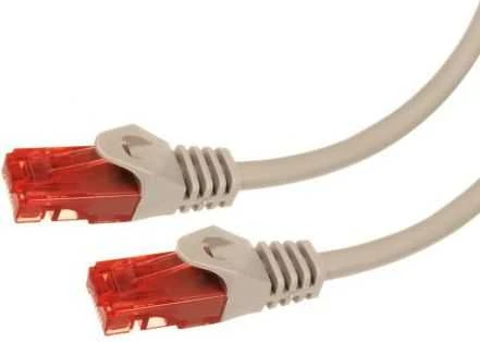 MACLEAN MCTV-303S Maclean MCTV-303S Patchcord UTP cat6 Kabelio kištukas-kištukas 3m sidabrinis