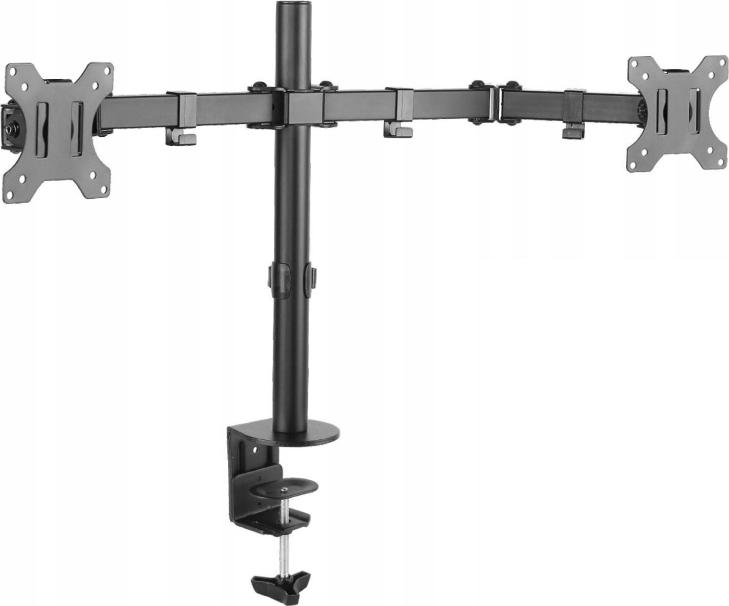 Laikiklis Tvirtinamas stalas 2 monitoriams Maclean MC-754 (13" - 32", maks. 8kg)