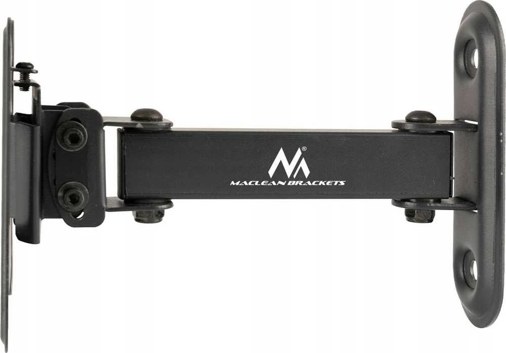 Maclean MC-416 TV Monitorius sieninis laikiklis 13"-32" 30kg Pakreipti Pasukti maks. VESA 100x100 Juodas milteliniu būdu padengtas LED OLED LCD universalus laikiklis