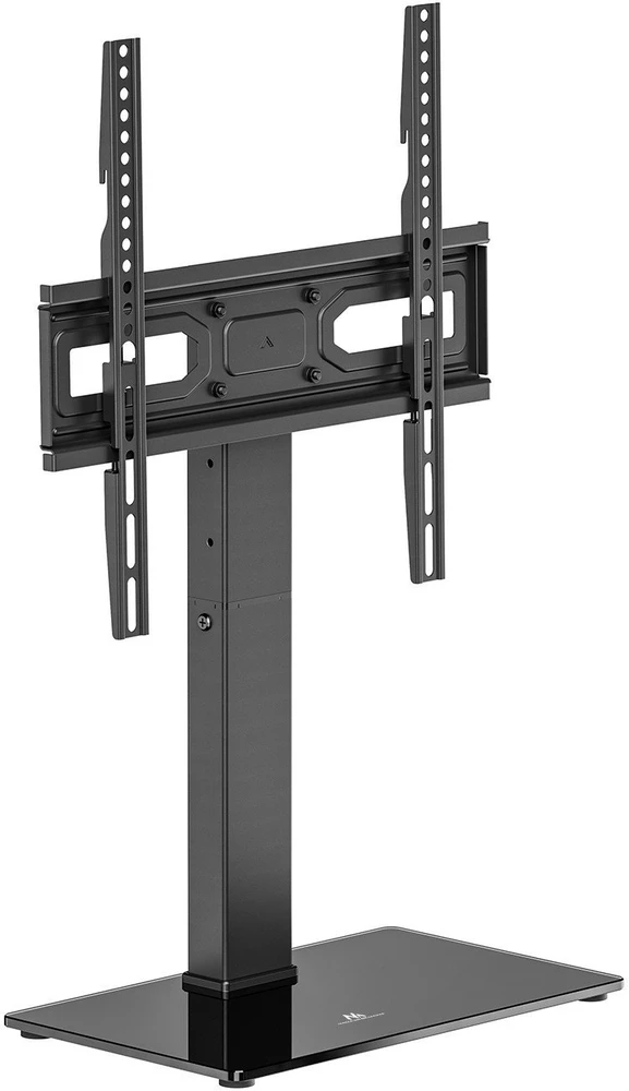 Laikiklis „Maclean“ universalus televizoriaus stovas, RTV spintelei, stovas, maks. 40 kg, maks. VESA 400x400, aukščio ir kampo reguliavimas, 32–65 colių televizoriams, MC-1240