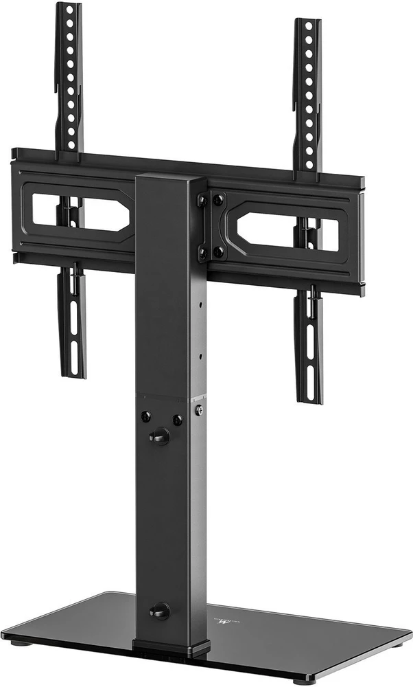 Laikiklis „Maclean“ universalus televizoriaus stovas, RTV spintelei, stovas, maks. 40 kg, maks. VESA 400x400, aukščio ir kampo reguliavimas, 32–65 colių televizoriams, MC-1240