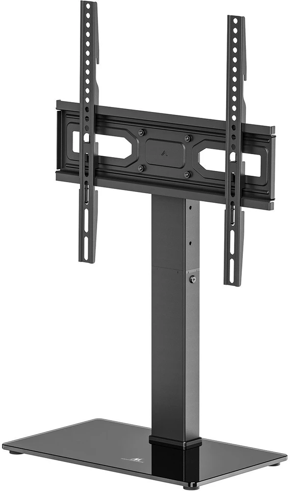Laikiklis „Maclean“ universalus televizoriaus stovas, RTV spintelei, stovas, maks. 40 kg, maks. VESA 400x400, aukščio ir kampo reguliavimas, 32–65 colių televizoriams, MC-1240