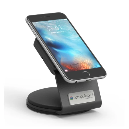 Compulocks Maclocks Maclocks SlideDock saugos stovas išmaniesiems telefonams ir planšetiniams kompiuteriams Bendrijoje 124; Juodas® 124; 199BSLLDDCKB - 199BSLLDDCKB