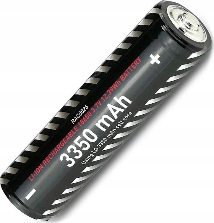 Mactronic 3350mAh 3,7V 12,39Wh 18650 akumuliatorius su PCB