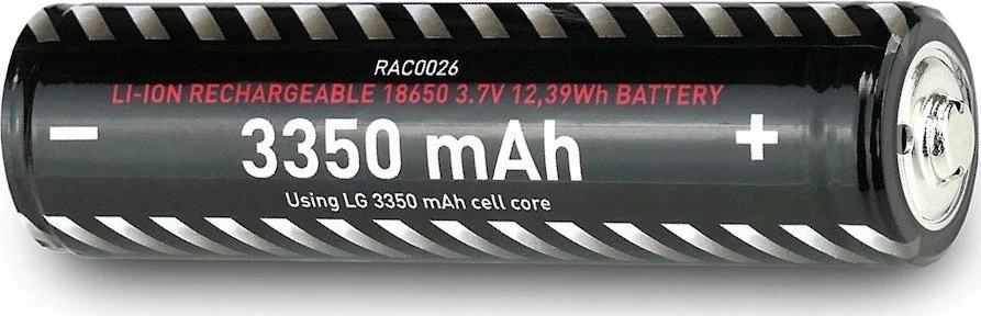 Mactronic 3350mAh 3,7V 12,39Wh 18650 akumuliatorius su PCB