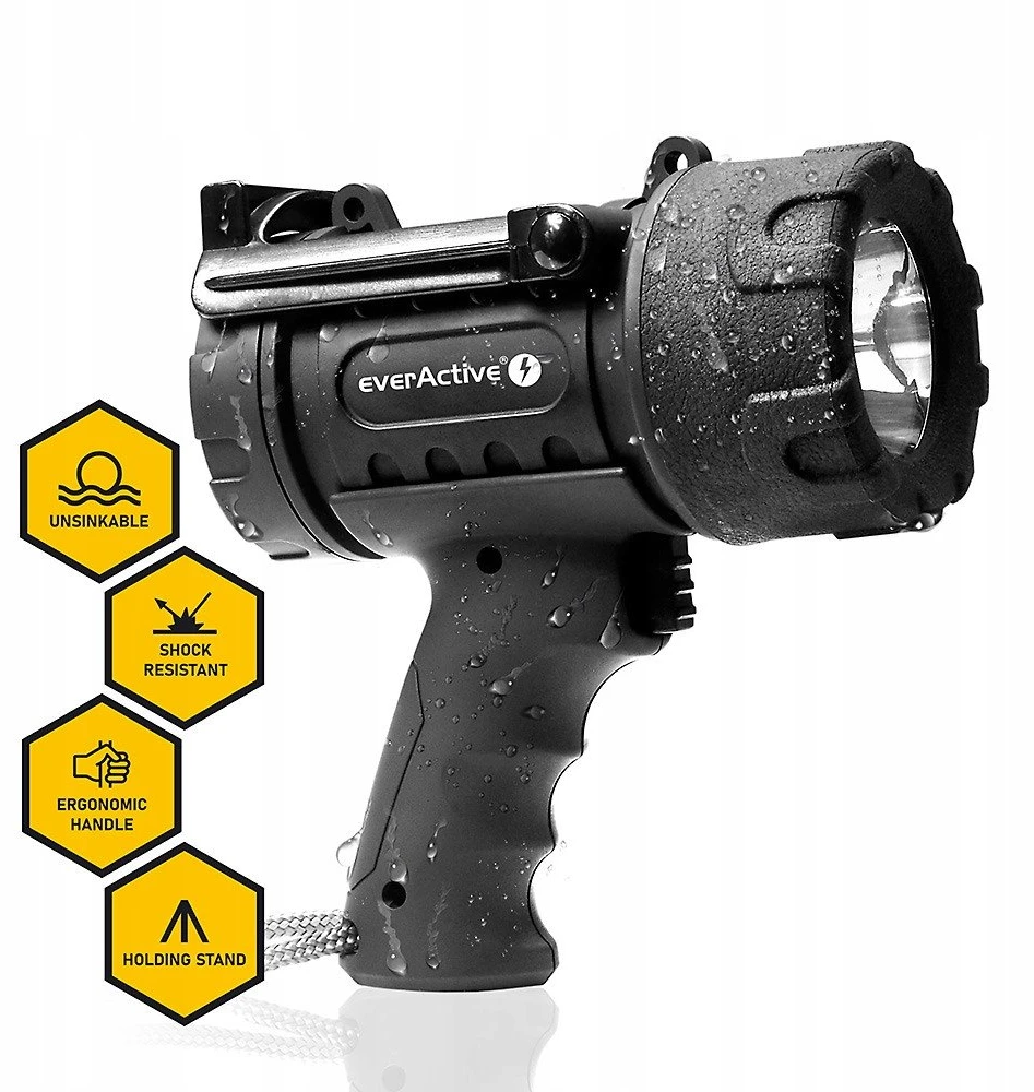 everActive SL-500R Hammer Rechargeable LED Paieškos žibintuvėlis