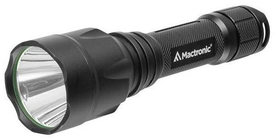 „MacTronic“ įkraunamas LED rankinis žibintuvėlis (LED) su „Juodas Eye“ 1550 THH0047