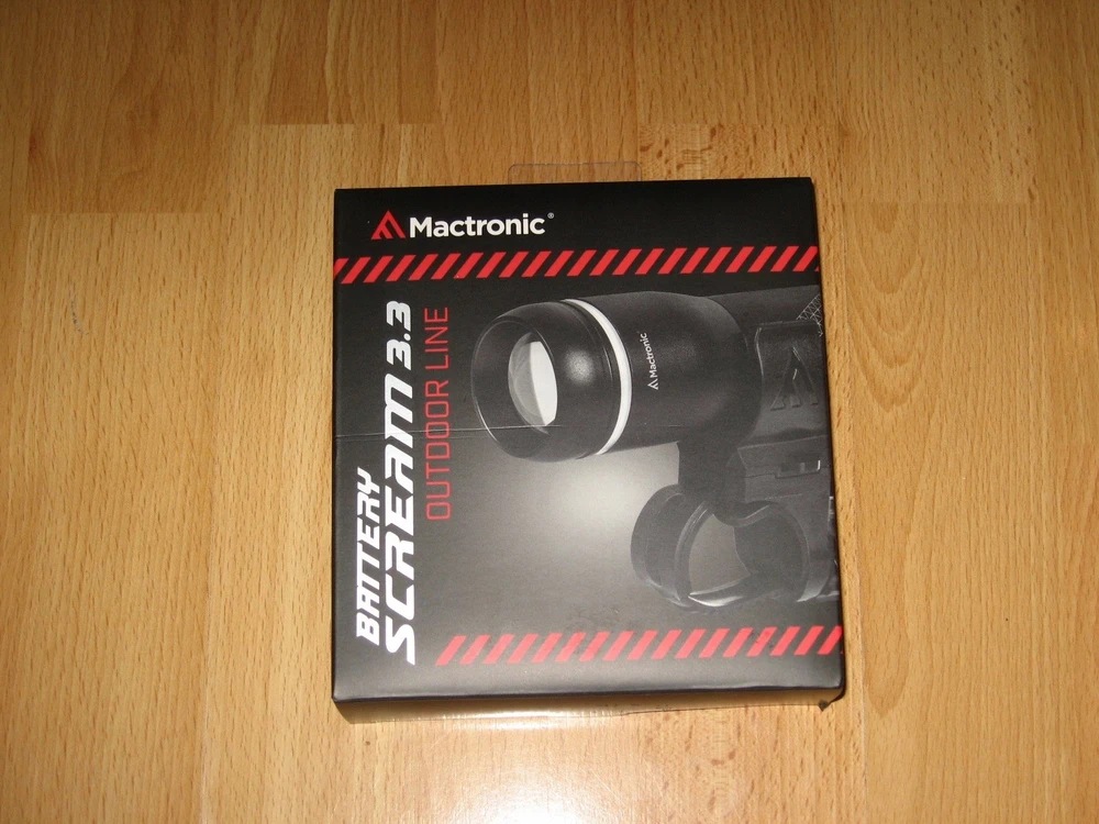 Mactronic Baterija Scream 3.3 Priekinis dviračio žibintas