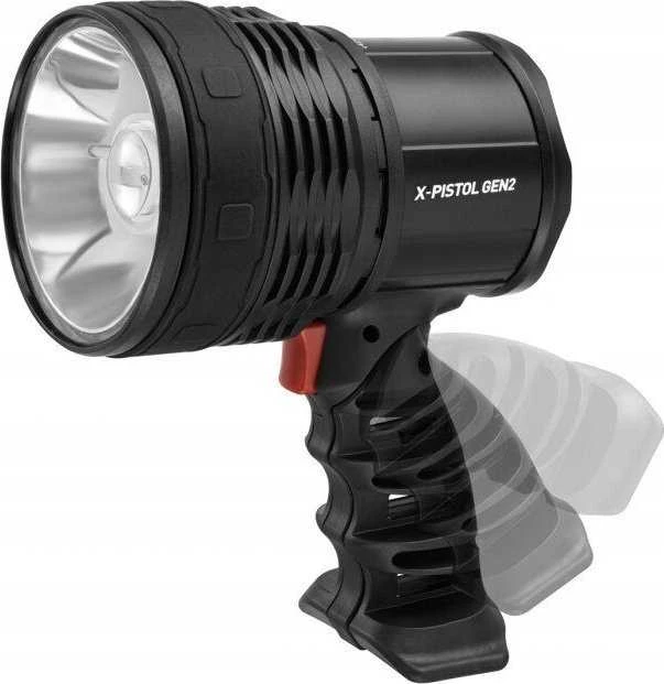 Mactronic 1500lm įkraunamas prožektorius X-PISTOL GEN2