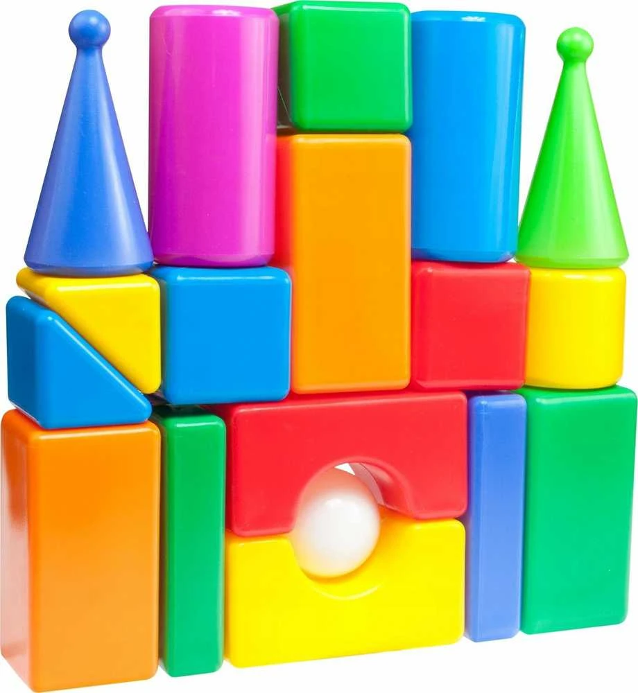 Macyszyn 18 elementų blokeliai Baby World CZAKO 025098