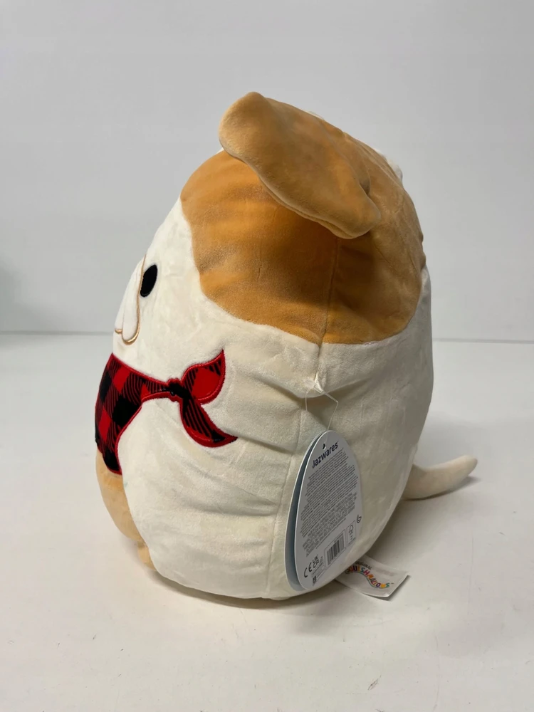 SQUISHMALLOWS Pliušinis žaislas - Buldogas, 30 cm