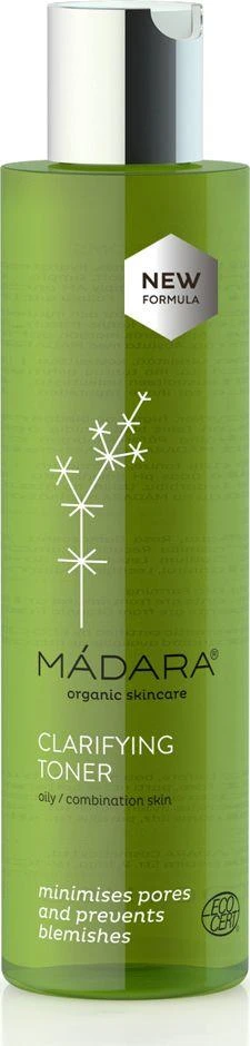 Mádara Gaivinantis Toneris Oil y Combination Skin veido tonikas riebiai ir mišriai odai 200ml