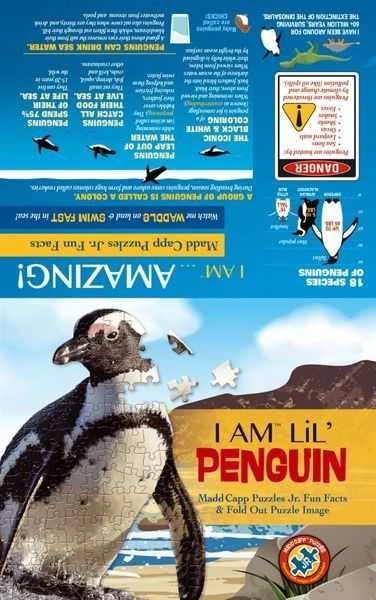 MADD CAPP, AŠ ESU MAŽYLIS Kontūrų Dėlionė - Pingvinas 100 vnt.