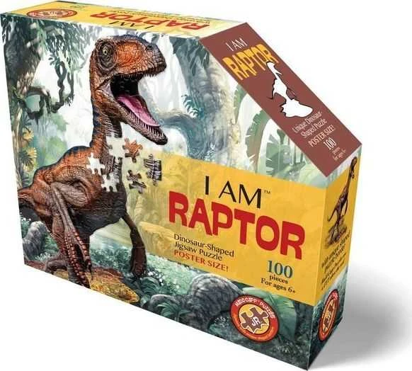 MADD CAPP, Dėlionė „AŠ ESU RAPTORIUS“ - 100 elementų.