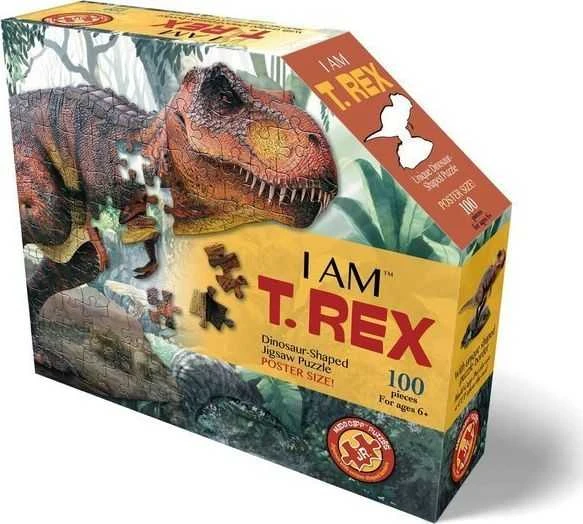 MADD CAPP, Dėlionė „AŠ ESU T-REX“ – 100 elementų.