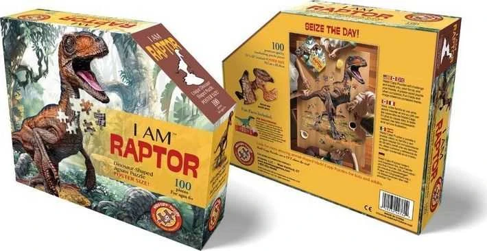 MADD CAPP, Dėlionė „AŠ ESU RAPTORIUS“ - 100 elementų.