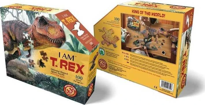 MADD CAPP, Dėlionė „AŠ ESU T-REX“ – 100 elementų.