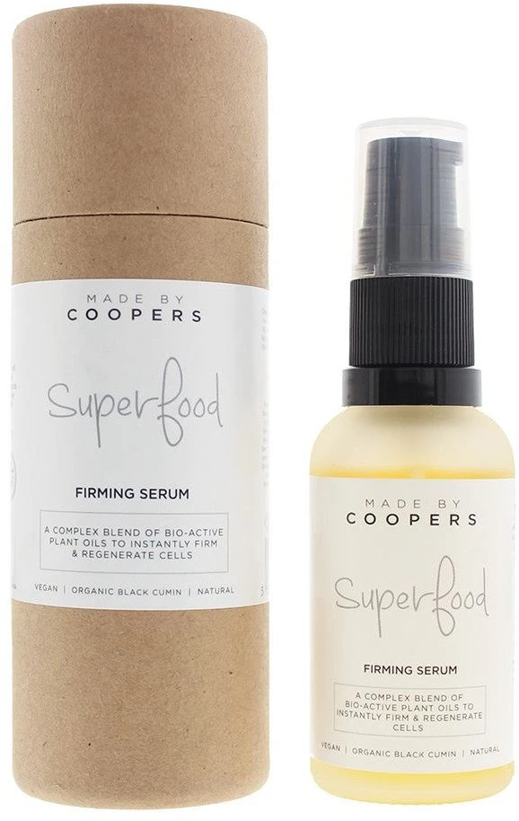 „Made By Coopers Superfood“ veganiškas stangrinamasis veido serumas, 30 ml