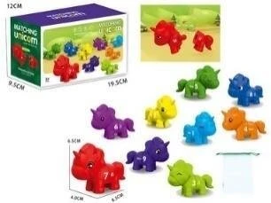 Madej Montessori žaidimas Vienaragiai Skaičiukai 011945 84803